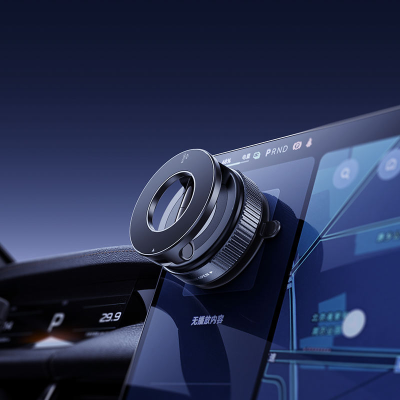 Jopree X101 Suction Cup Car Phone Holder - Universal Magnetic Phone Grip for Dashboard/Windshield